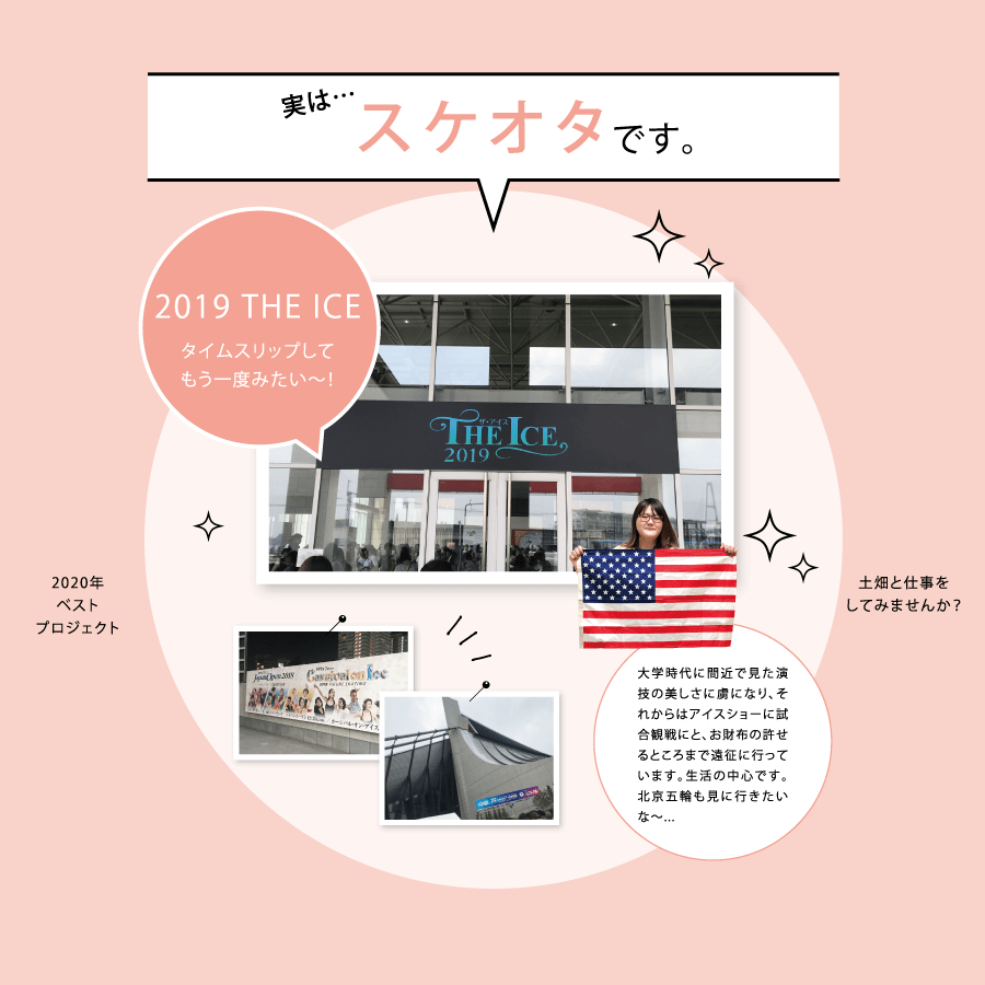 実は…スケオタです。