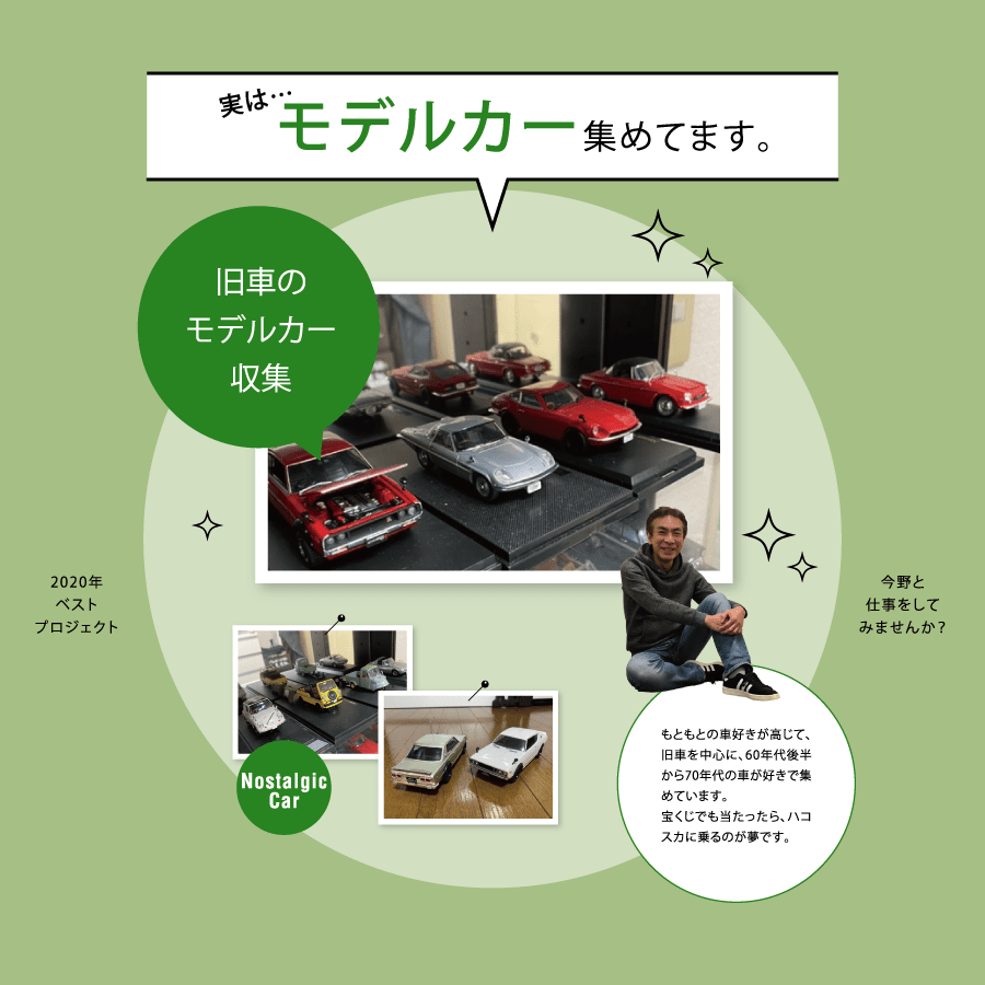 実は…モデルカー集めてます。