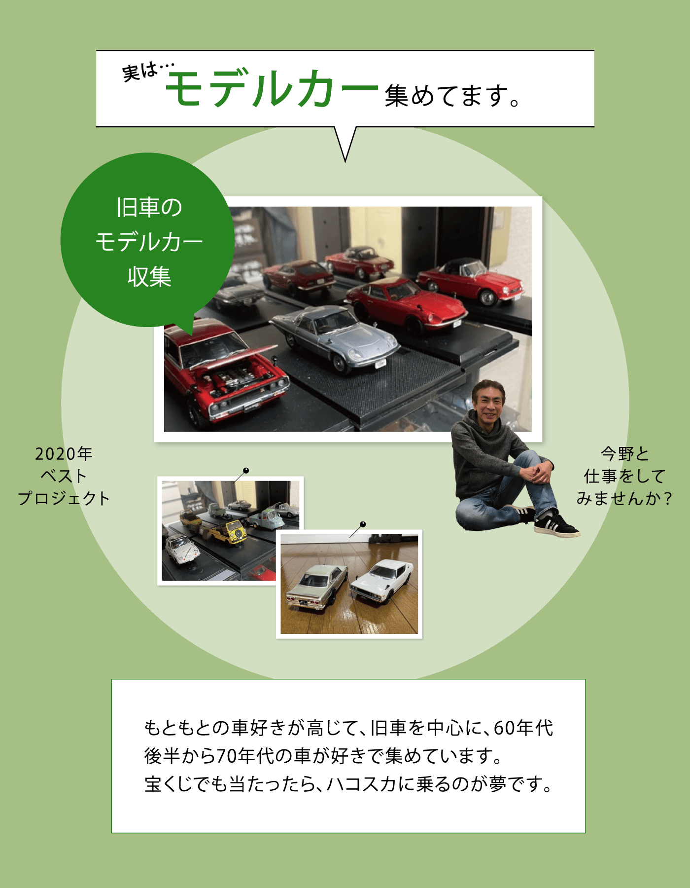 実は…モデルカー集めてます。